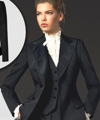 Женский стиль. Смокинги и фраки