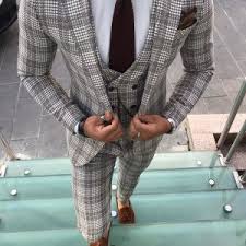 костюм в клетку