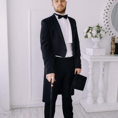 Черный Фрак мужской классический